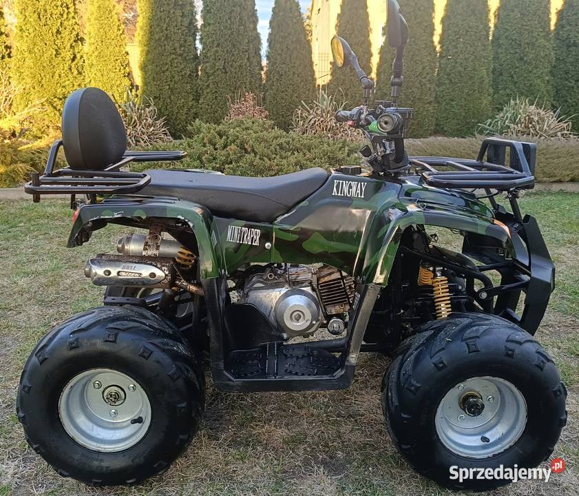 Quad 110 automat mazowieckie Ponikiew Duża
