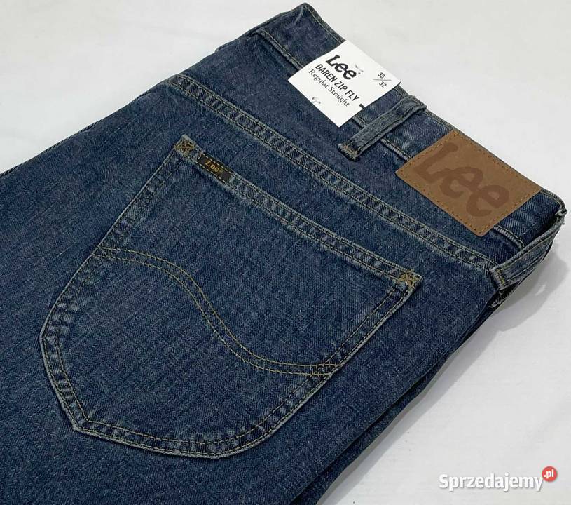 Spodnie męskie jeansy Lee Daren Zip Fly Voyage Rozmiar XXL Kraków