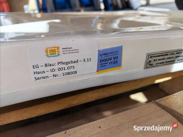 Wanna z masażem seniora osoby wypadku do mycia Siedlisko
