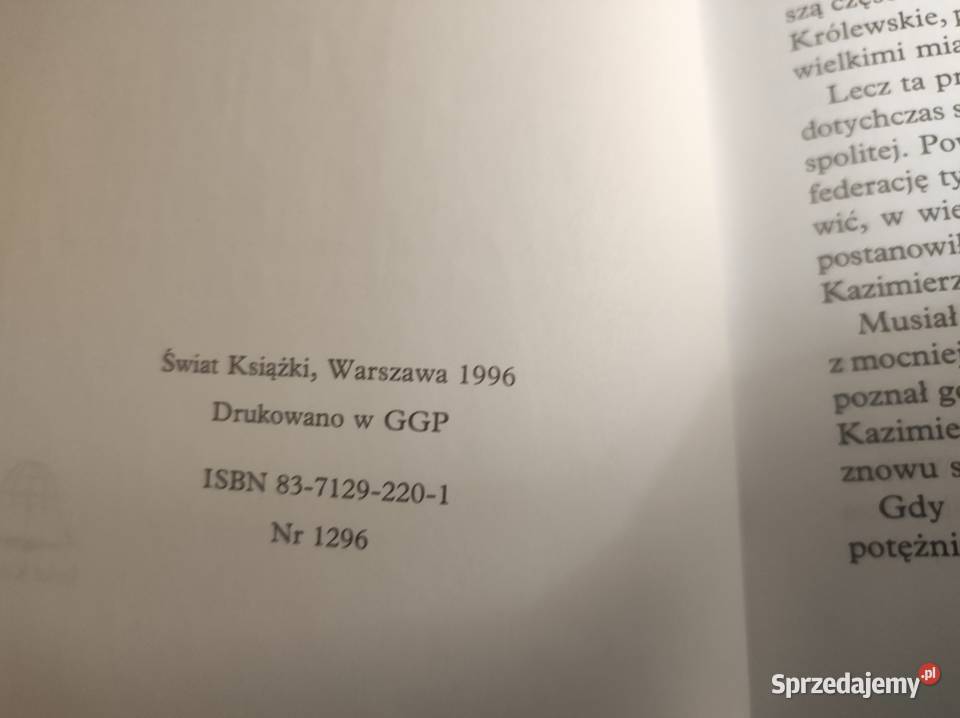 Potop Henryka Sienkiewicza 3 części Pozostałe Książki i Podręczniki Kielce sprzedam
