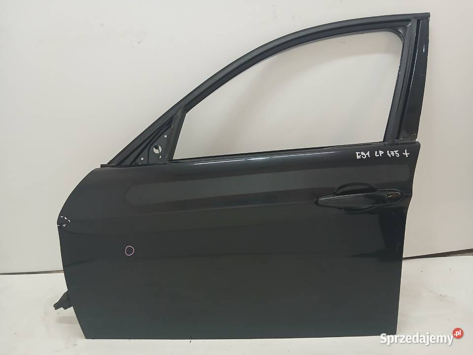 DRZWI LEWE PRZEDNIE BMW E90 E91 475 BLACK lubelskie Strzyżewice
