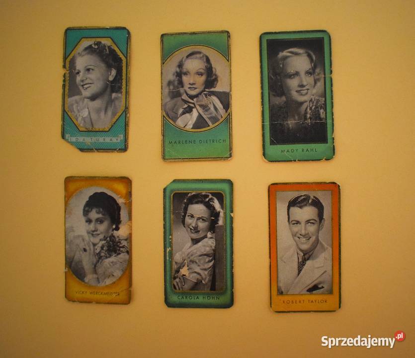 Karty kolekcjonerskie przedwojenne z lat 30 tych Chełmno