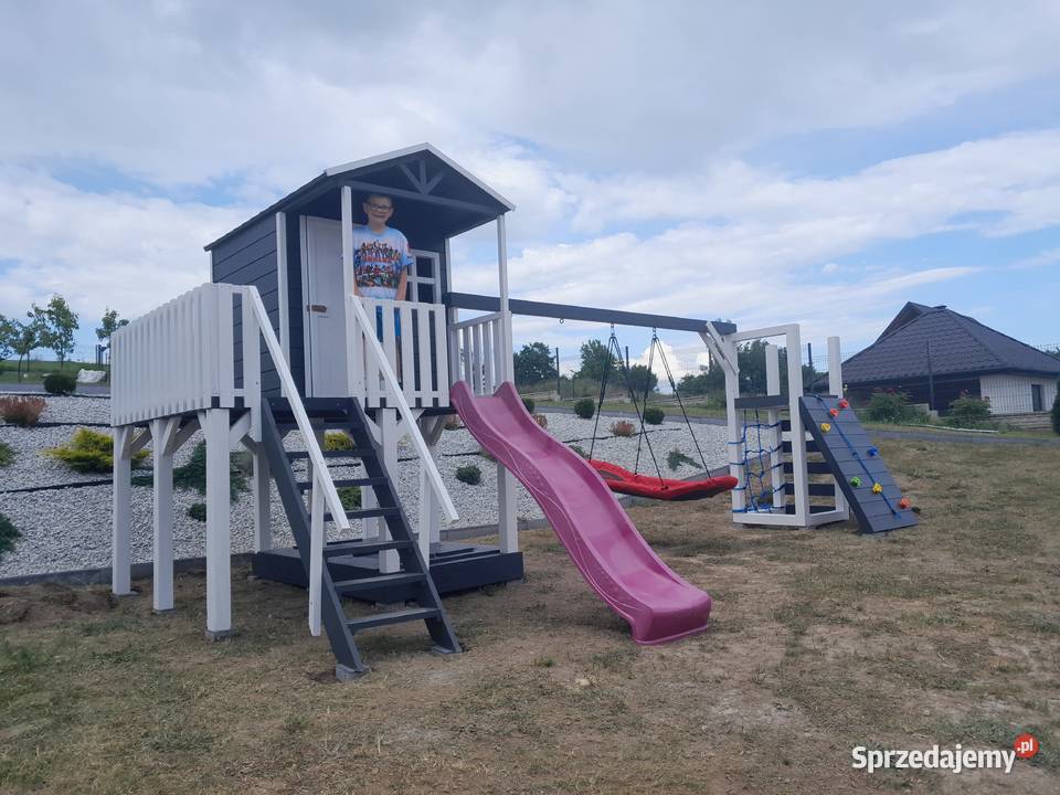 Plac zabaw drewniany Place zabaw różne wzory Wąchock