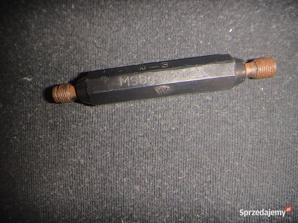 Sprawdzian do gwintów MSBg M8x075 dolnośląskie