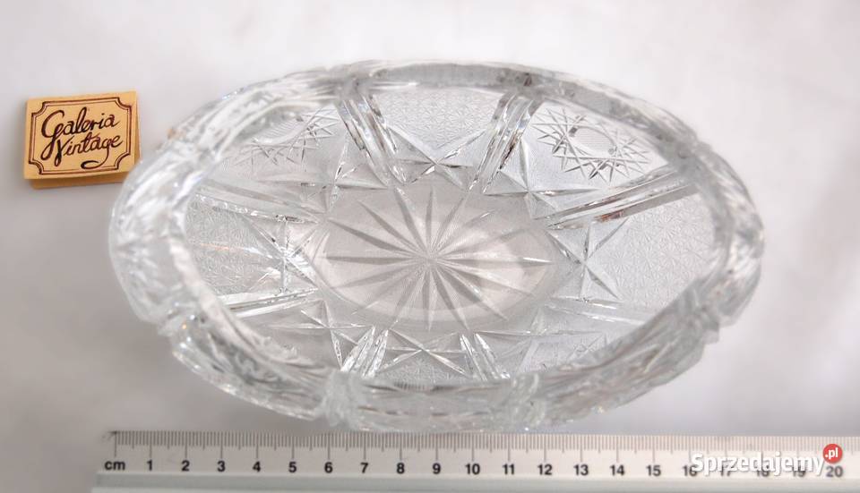 Miska kryształowa koszyk koszyczek kryształ Lublin