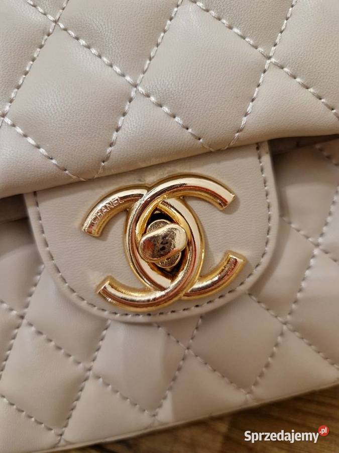 Torebka Chanel Classic Small Double beżowa Września sprzedam