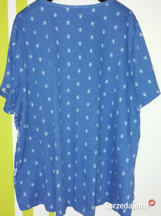 XXXL Nienoszona wygodna bluzka Basic Editions biały Gliwice