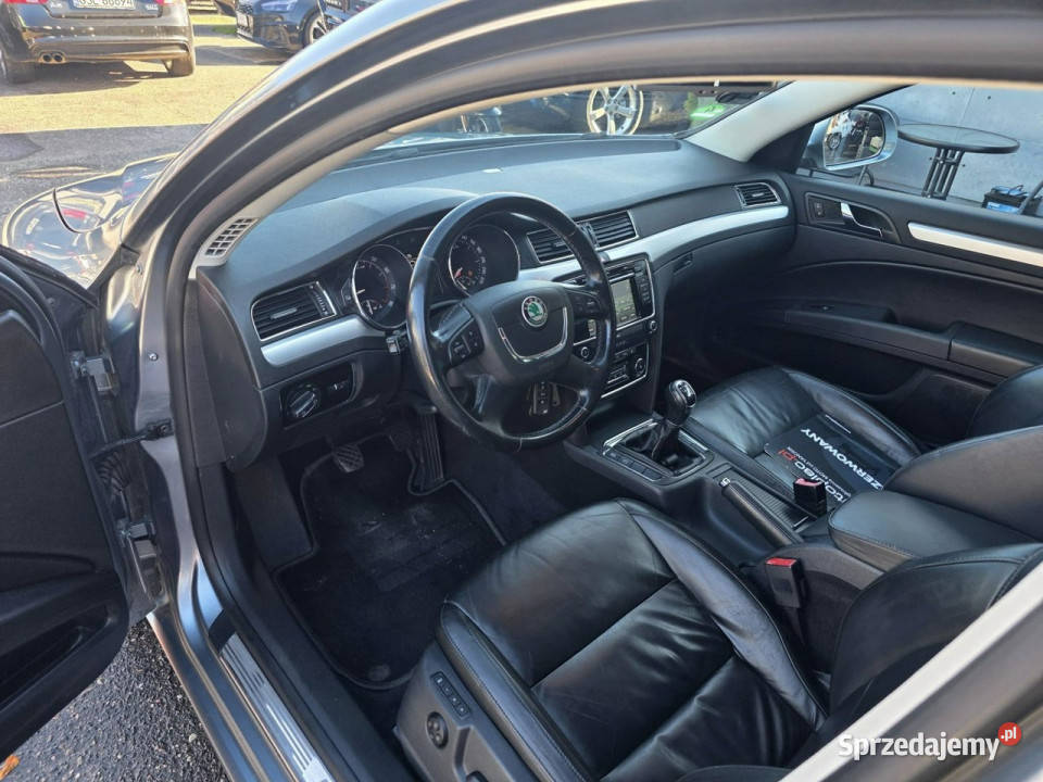 koda Superb 18 TSI 160 Skóra Grzane 4 Fotele czujnik parkowania Superb Słupsk