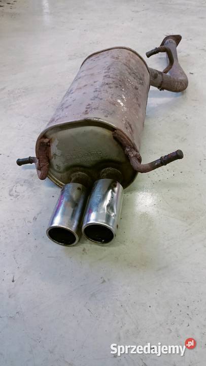 Tlumik Subaru Impreza WRX dwururka Czechowice-Dziedzice