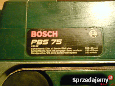 Szfajcarska Szlifierka tasmowa Boch
