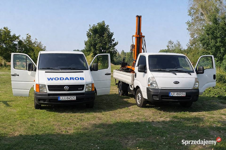 Wiercenie studni Warszawa100 z przyłączem do Warszawa