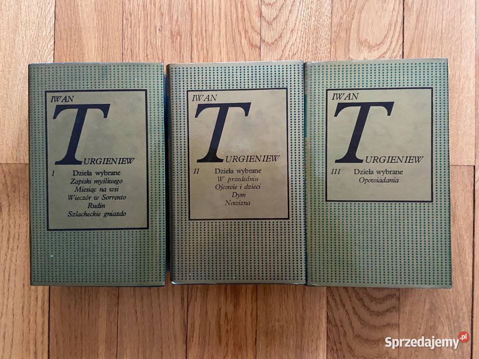 Iwan Turgieniew Dzieła wybrane Tom IIII śląskie Katowice