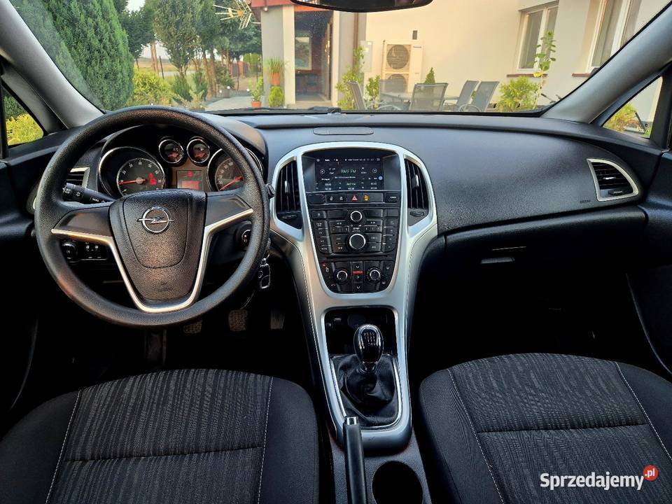 Opel Astra J 14 Turbo Benzyna Klima z Niemiec Motoryzacja mazowieckie Brudzeń Duży