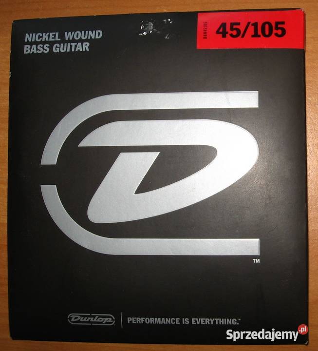 Struny Dunlop Nickel Wound Bass Strings 45105 do Kępice
