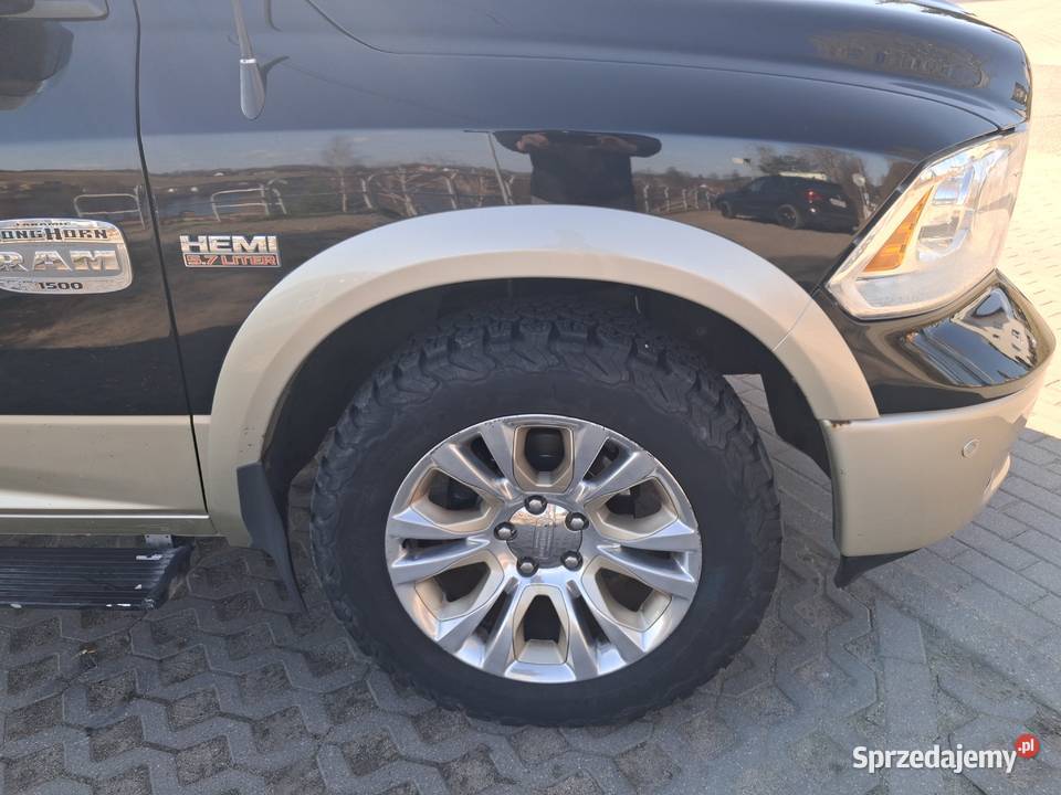 Dodge Ram Longhorn1500 CrewCab 4x4 57 hemi 400KM RAM Sierakowice