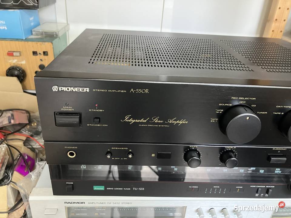 Wzmacniacz Pioneer A550R przeglądzie technicznym Przyjaźń
