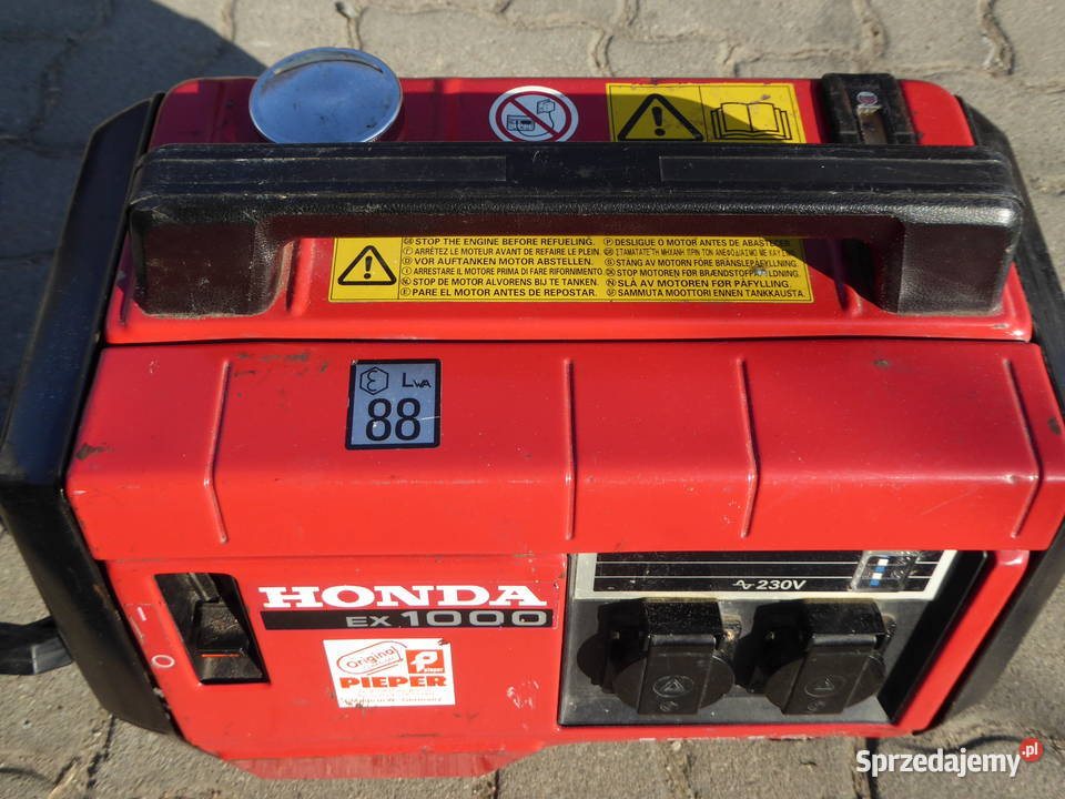 Sprawny agregat prądotwórczy 1000W HONDA EX1000 Olsztyn