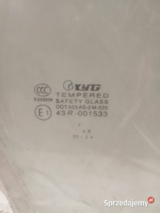 Szyba Drzwi Prawa Przednia Citroen Xsara Picasso Szyby Bralin sprzedam