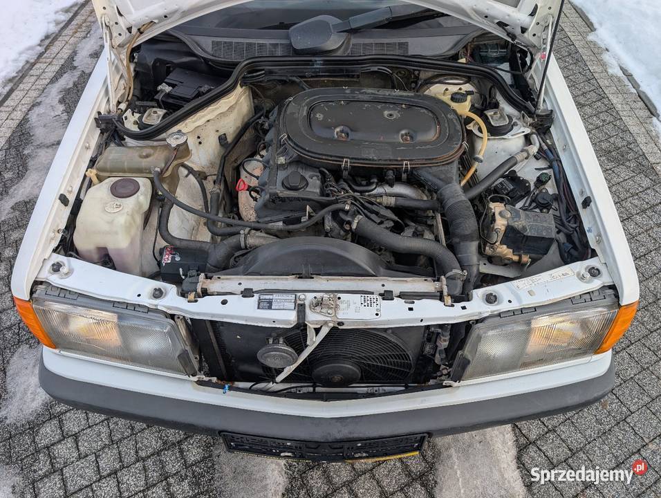 Mercedes Benz W201 190 wolny korozji Rok produkcji 1991 Poręba Wielka