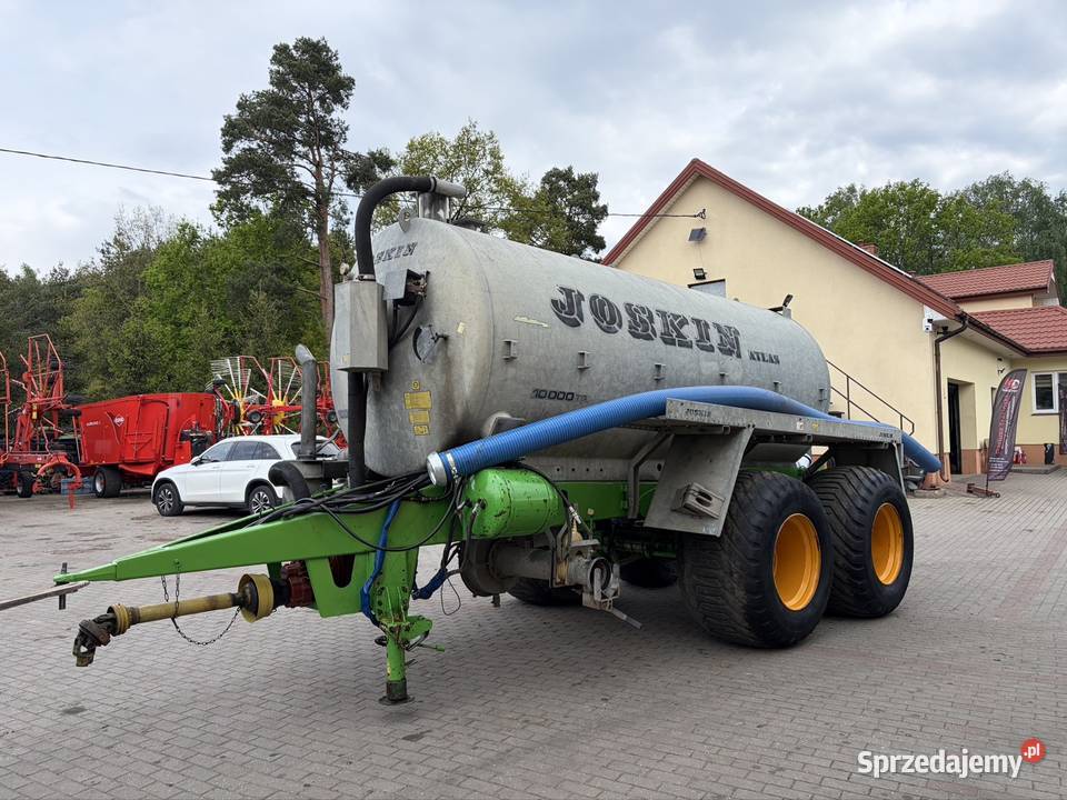 Beczkowóz Joskin 10000 litrów beczka szambiarka Myszyniec