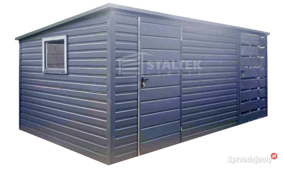 Schowek Domek Ogrodowy 4x25 Wiata 15m 2x Drzwi Pabianice