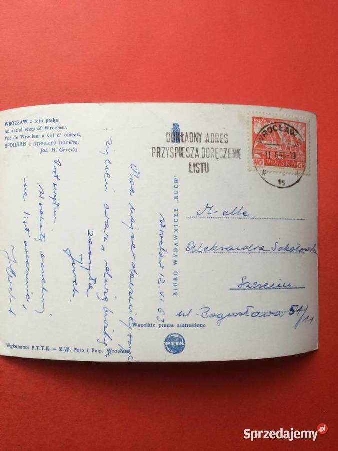 2286 Widokówka Wrocław Szczecin