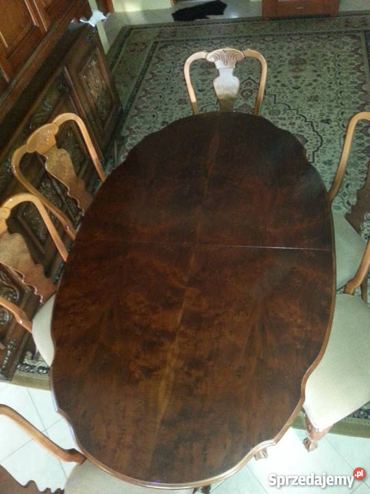 Stół i 6 Krzeseł Chippendales Czajków