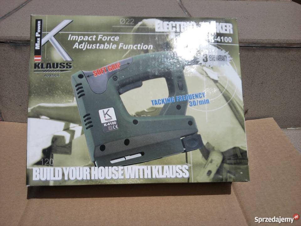Zszywacz elektryczny Klaus na zszywki G mazowieckie Ostrołęka