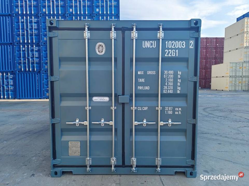 Kontener 20DV Double Door ONE WAY nowy Gdynia