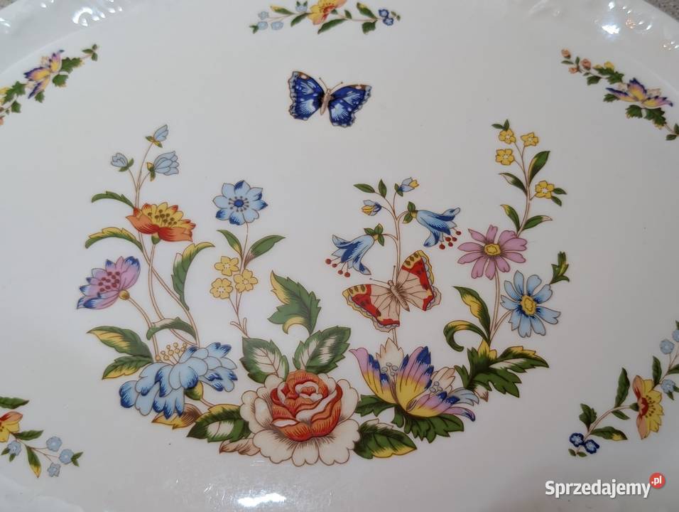 PATERA PODŁÓŻNA NA STÓŁ Porcelana Aynsley Garden