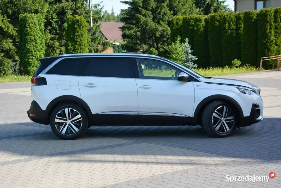 Peugeot 5008 GT Pack Focal Biał Perła Skóry centralny zamek Ostrów Mazowiecka