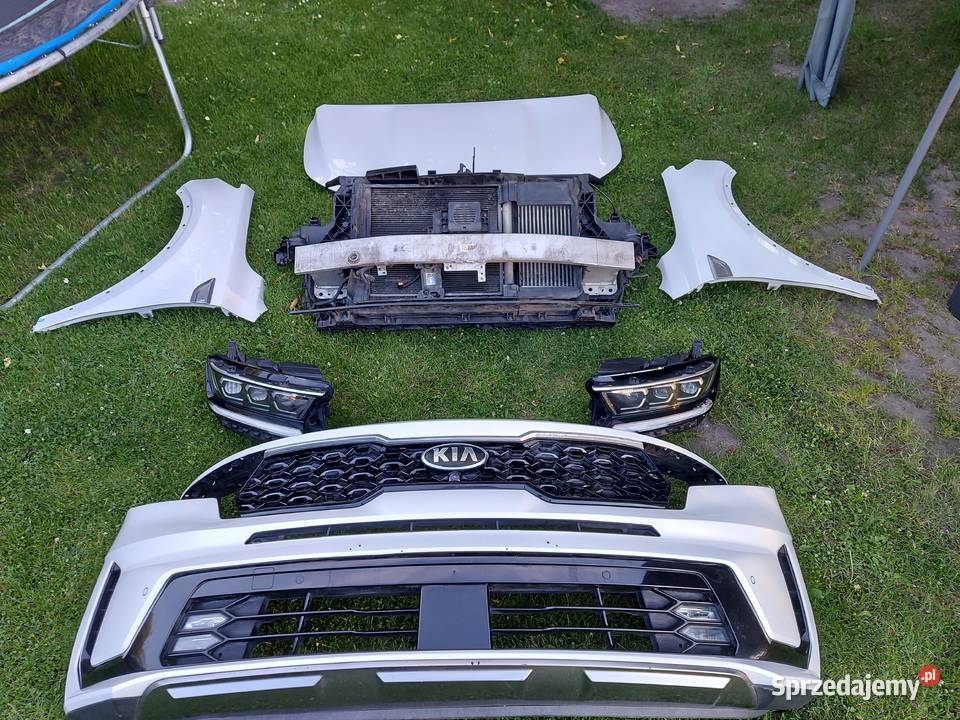 Przód KOMPLETNY Kia Sorento IV 4 20 Maska Lampy