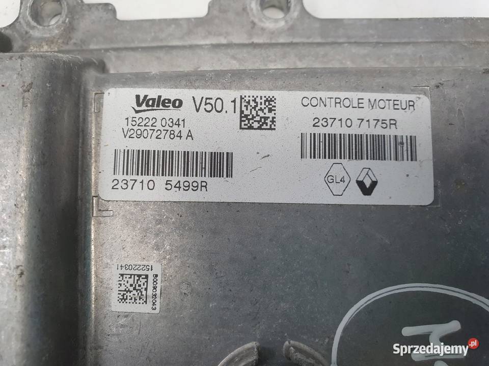 Renault Clio IV 09 TCE KOMPUTER SILNIKA Rudka