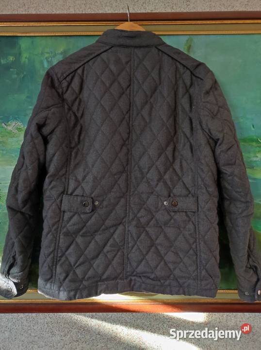pikowana kurtka męska Zara modna casual slim fit Kielce sprzedam