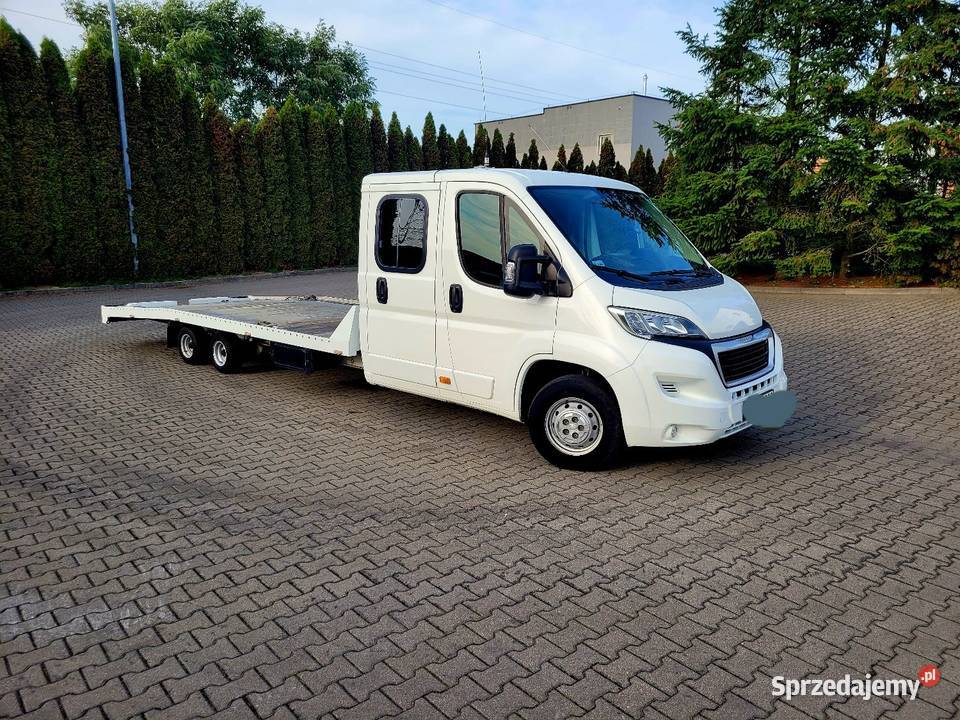 Peugeot boxer 20 hdi 130 autolaweta 3osie elektryczne lusterka Zamarte