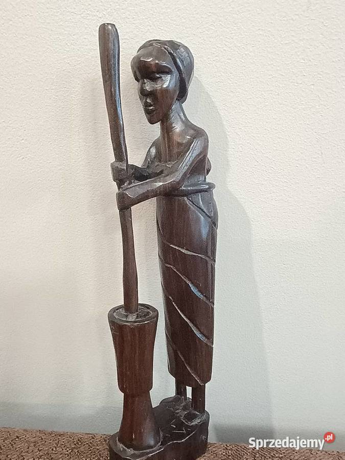 Afrykańska figurka z hebanu 75 Stalowa Wola sprzedam