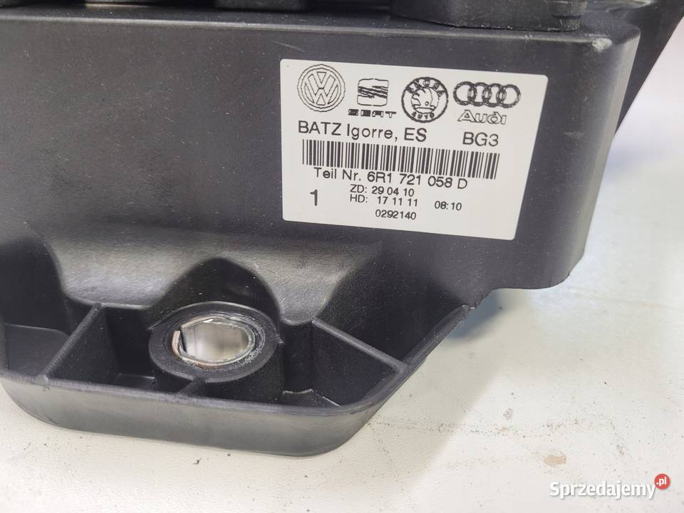 PEDAŁY STELAŻ AUDI A1 VW SEAT SKODA 6R1721115A Przystajń
