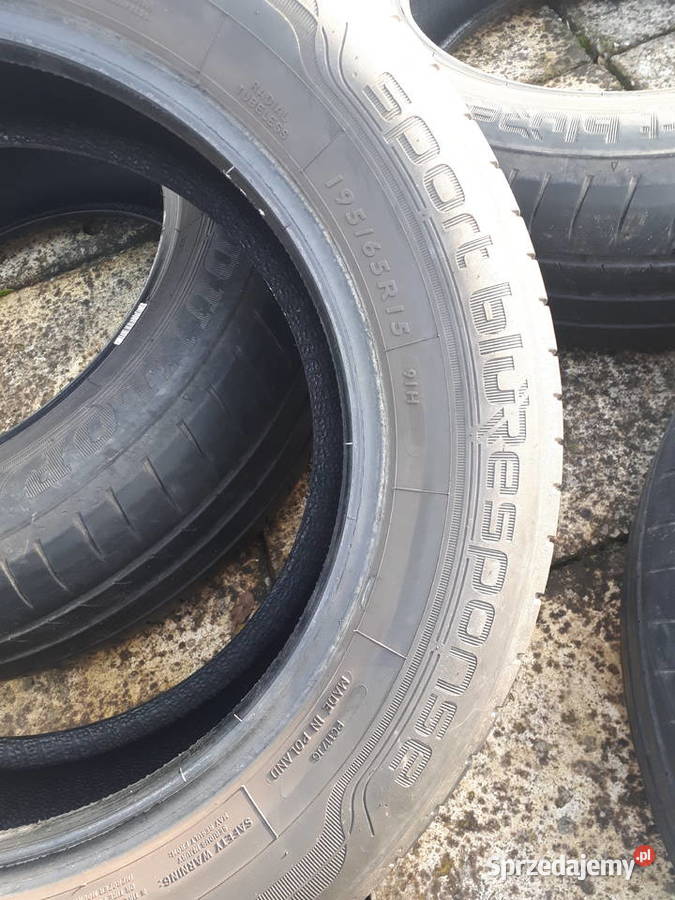 Dunlop Sport bluRsponse 195 65 R15 4 letnie 195