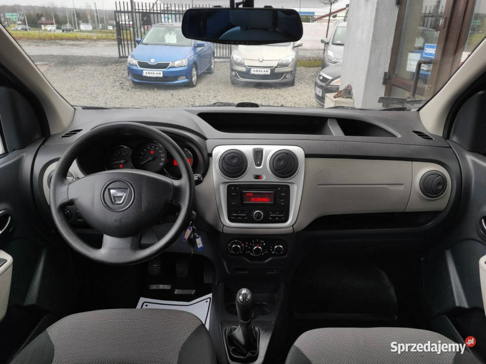 Dacia Dokker klima LPG kamery alu Isofix Org nieuszkodzony Racibórz
