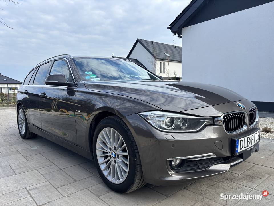 Bmw 320d f31 luxury bogate wyposażenie super Wrocław