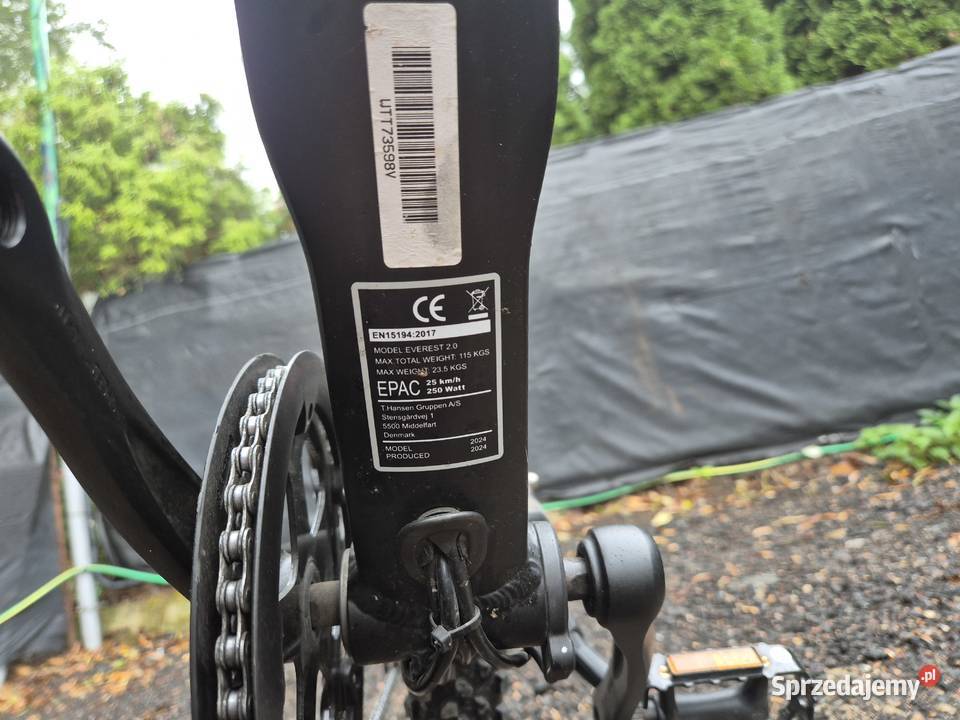 Rower elektryczny Xzite Everest 20 2024r 320 Bujaków