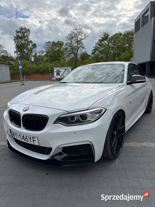 BMW M240 M2 RWD B58 30 R6 biała perła 8HP full benzyna Warszawa sprzedam