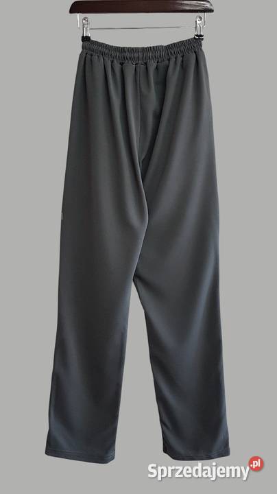 Damskie proste dresowe spodnie z wysokim stanem Spodnie Chrzanów