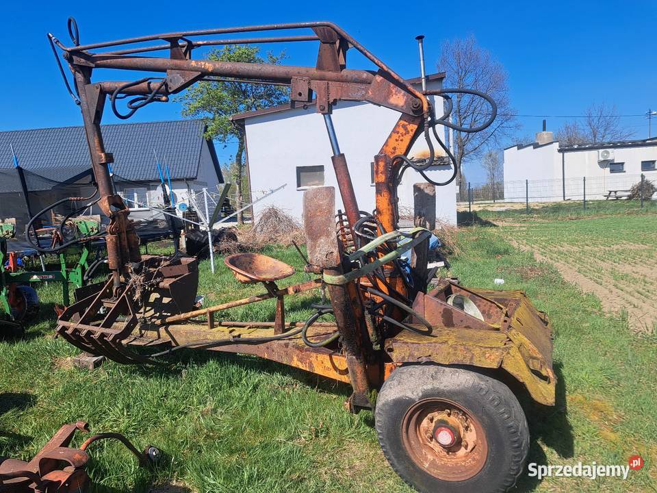 Ładowacz cyklop unhz 500 sprawny Ładowarki rolnicze łódzkie Niemierzyn