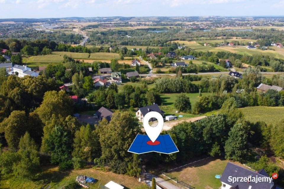 Działka widokowa 1927 m ZRĘCZYCE Gmina Gdów Zręczyce sprzedam