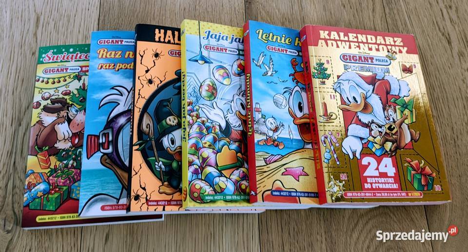 Komiksy Kaczora Donalda Gigant Poleca Special x Toruń