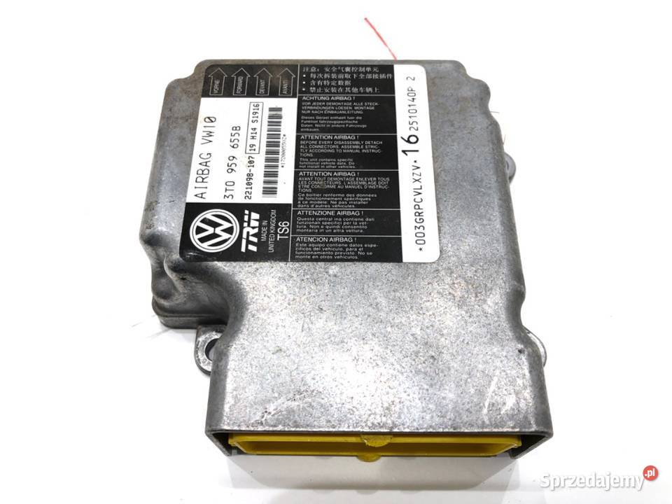 SENSOR AIRBAG SKODA SUPERB II 3T0959655B 0915