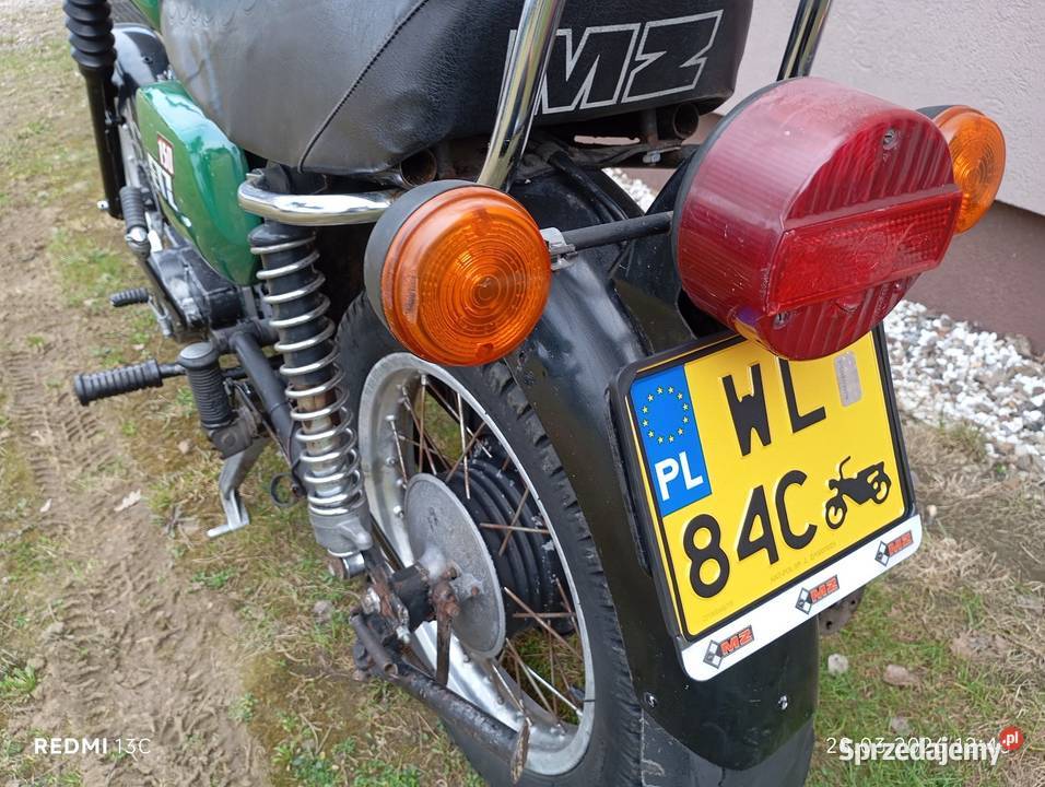 MZ ETZ 150 88 mazowieckie Warszawa