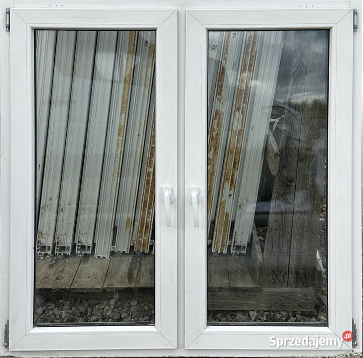 OKNA KacprzaK 126X134 OKNO Używane Plastikowe Okna ścienne Siedlce