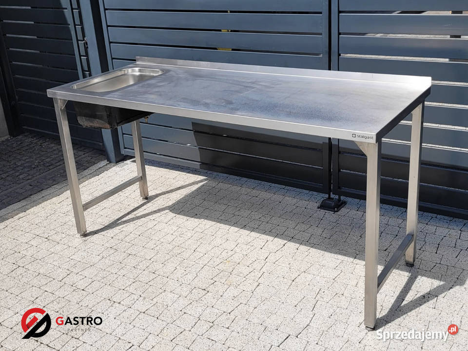 Zlew gastronomiczny 1komorowy 180x70x90 Gastronomia